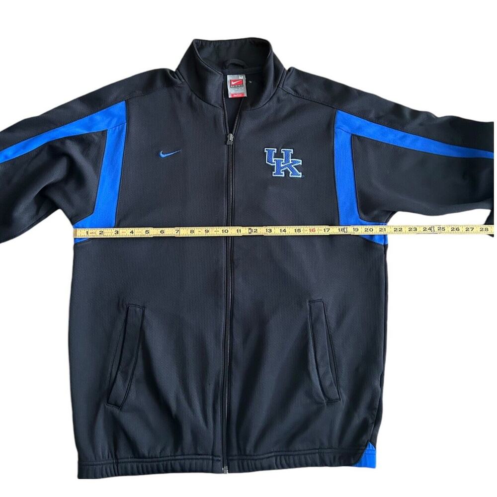 Nike Team University of Kentucky Wildcats Full Zip Jacket Men's M Black UK - Picture 5 of 6